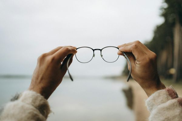 Scenic view representing clarity and wide visual perspective